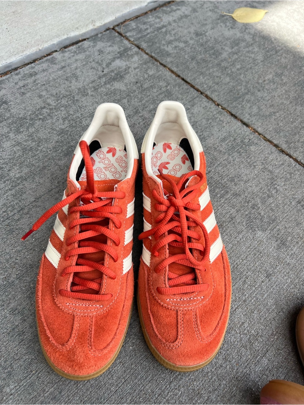 adidas Spezial Orange/red Suede Sneakers - Picture 2 of 4
